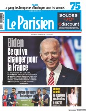Aktuální vydání deníku Le Parisien