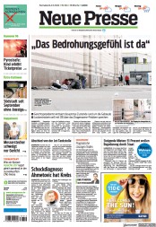 Aktuální vydání deníku Neue Presse