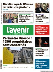 L'Avenir - Le Courrier de l'Escaut (27 janv. 2022)