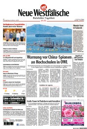 Neue Westfälische - Bielefelder Tageblatt - Bielefeld mit Oerlinghausen (29 Nov 2022)