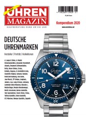 Uhren-Magazin- Kompendium Deutsche Uhrenmarken 2020 (29 Nov 2019)