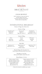 Selections Breakfast (2 Okt 2020)
