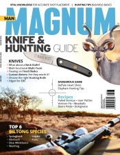 Man Magnum Knife and Hunting Guide (1 Okt 2022)