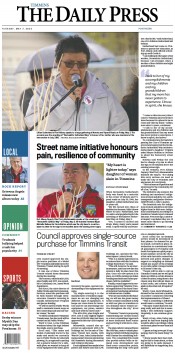 The Daily Press (Timmins) (15 Jan 2022)