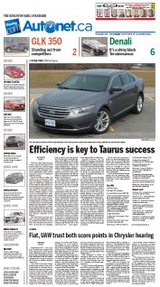 Kingston Whig-Standard - AUTONET.CA (2 May 2013)