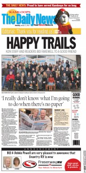 Kamloops Daily News (11 Jan 2014)