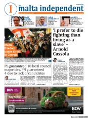 The Malta Independent on Sunday (27 Nov 2022)