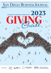 San Diego Business Journal - Giving Guide (25 Oct 2021)