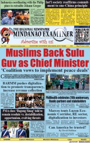 The Mindanao Examiner Regional Newspaper (26 Apr 2024)