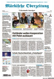 Märkische Oderzeitung (Schwedt) (2 Dez 2022)