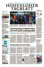 Hohenloher Tagblatt (5 Dez 2022)