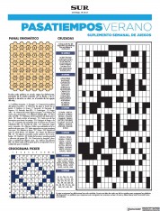 Diario SUR - Pasatiempos (29 ago. 2021)