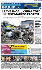Philippine Daily Inquirer ED (31 May 2023)