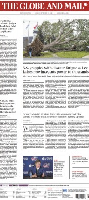 Globe and Mail Test  (18 Sep 2023)